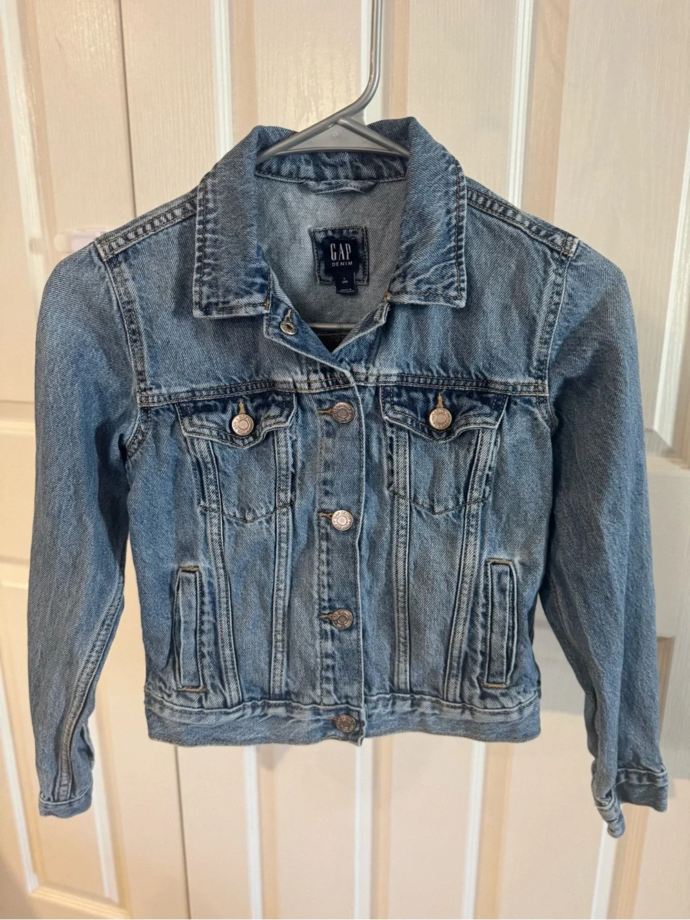 GAP girls Light Blue Classic Denim Jacket